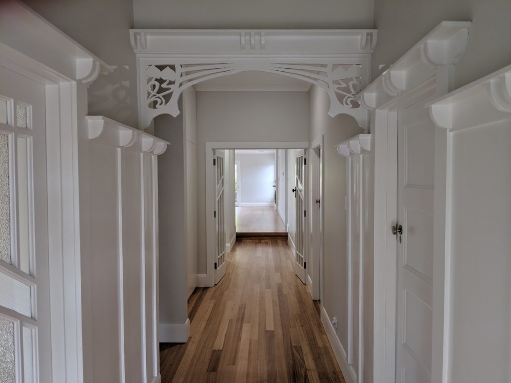 Hallway in Ormond house.