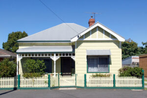 A cottage home in Melbourne.