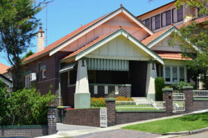 California bungalow in Australia.